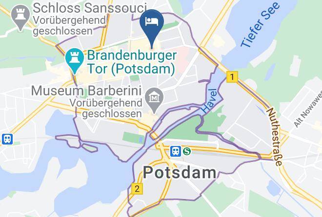 Potsdam - Hotel Zum Hofmaler Maps