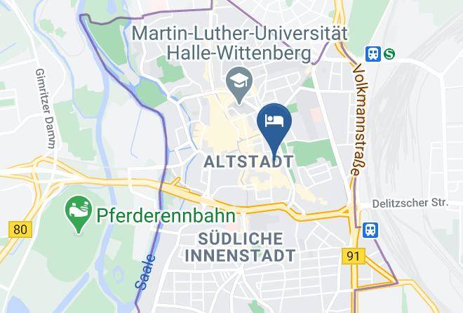 Halle - Hotel Zum Kleinen Sandberg Maps
