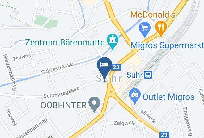 Aarau - Hotel Zum Kreuz Maps