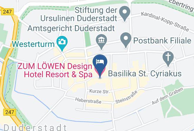 Gottingen - Zum Lowen Design Hotel Resort & Spa Maps