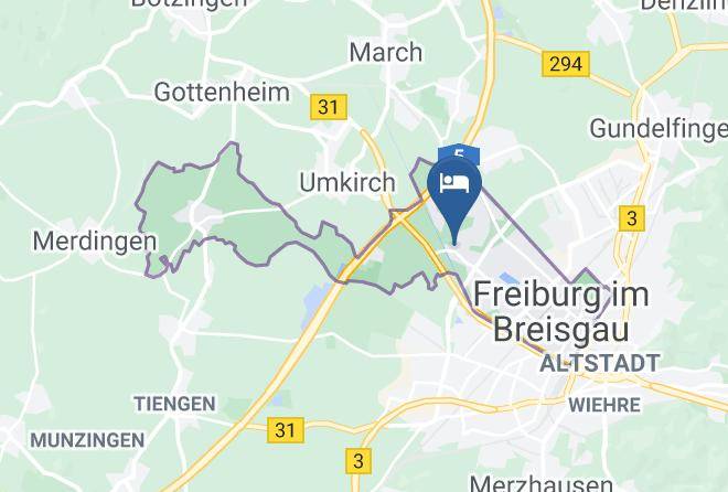 Freiburg - Hotel Zum Lowen Maps