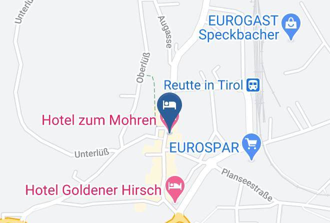 Reutte - Hotel Zum Mohren Maps