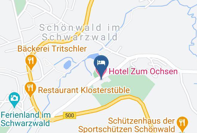 Schwarzwald Baar Kreis - Hotel Zum Ochsen Maps