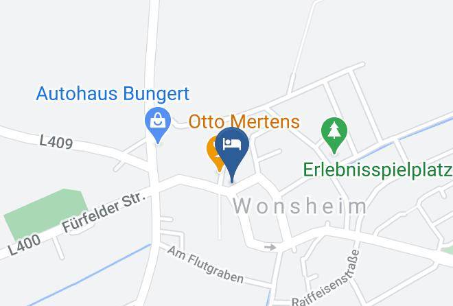 Alzey Worms - Hotel Zum Ochsen Maps