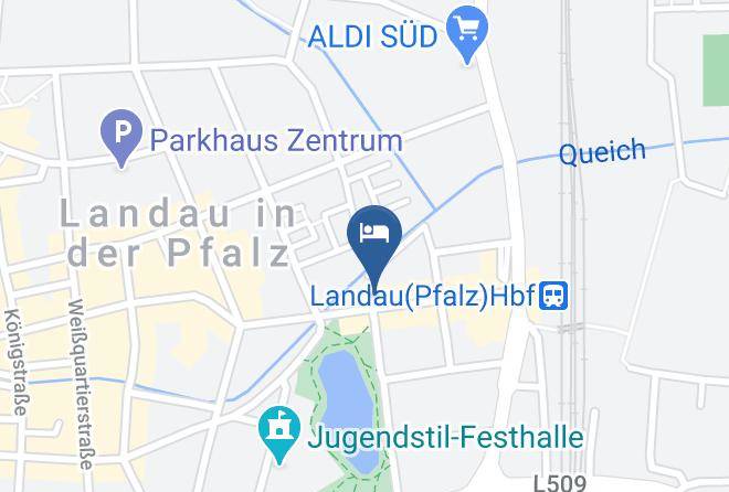 Landau In Der Pfalz - Hotel Zum Ostpark Maps