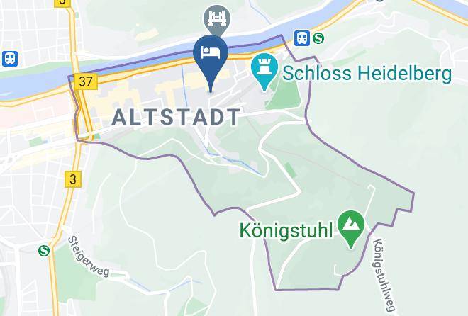 Heidelberg - Hotel Zum Pfalzgrafen Maps