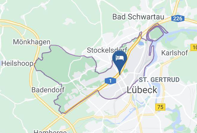 Lubeck - Hotel Zum Ratsherrn Maps