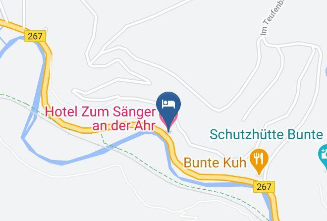 Ahrweiler - Hotel Zum Sanger An Der Ahr Maps