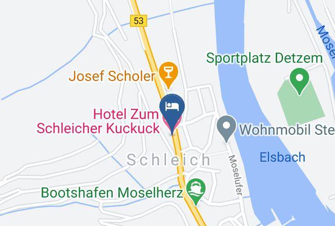 Trier Saarburg - Hotel Zum Schleicher Kuckuck Maps