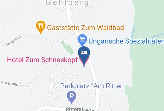 Suhl - Hotel Zum Schneekopf Maps