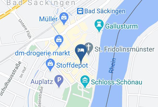 Waldshut - Hotel Zum Schwarzen Walfisch Maps