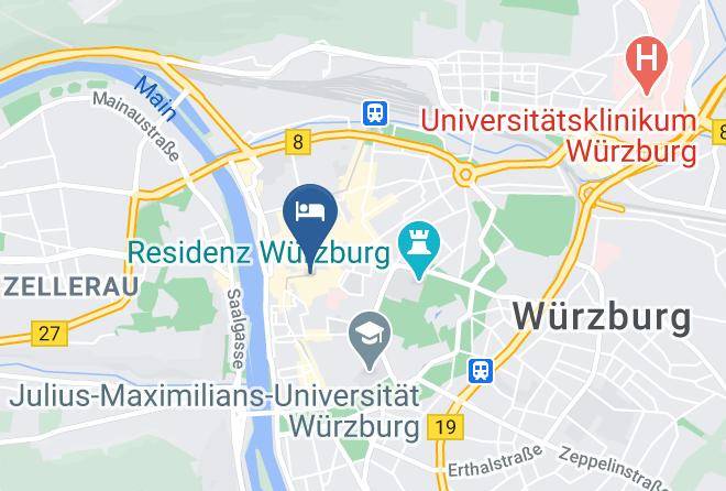 Wurzburg - Hotel Zum Winzermannle Maps