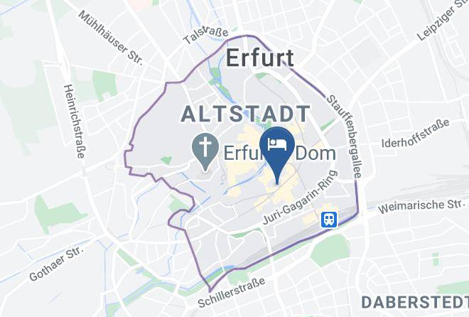 Erfurt - Hotel Zumnorde Maps
