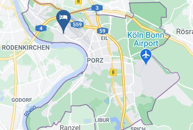Cologne - Hotel Zundorf Maps