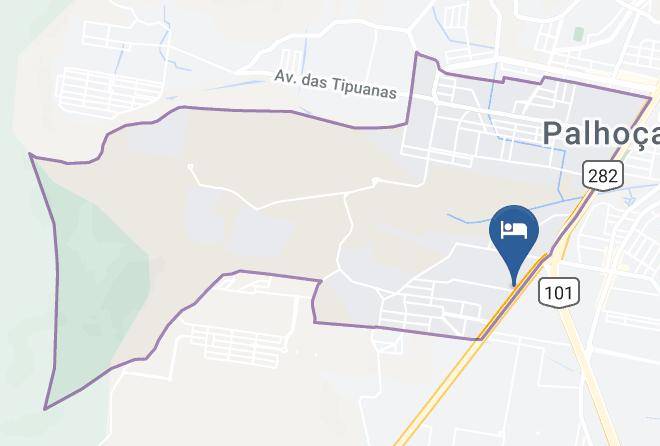 Palhoca - Hotel Zunino Maps