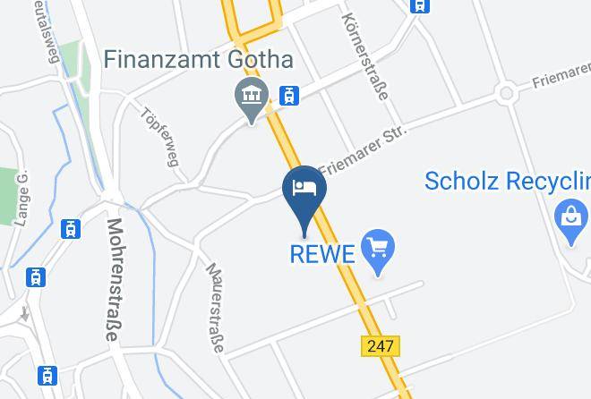 Gotha - Hotel Zur Alten Druckerei Maps