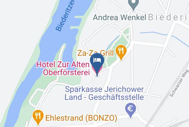 Jerichower Land - Hotel Zur Alten Oberforsterei Maps