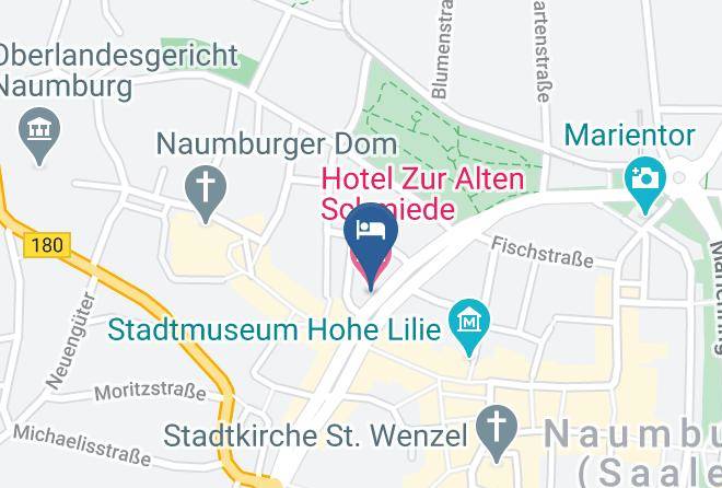 Burgenlandkreis - Hotel Zur Alten Schmiede Maps