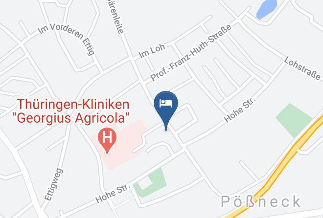 Saale Orla Kreis - Hotel Zur Barenleite Maps