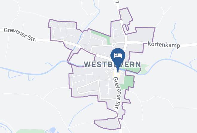 Warendorf - Hotel Zur Bever Maps