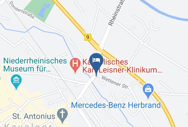 Cleves - Hotel Zur Brucke Maps
