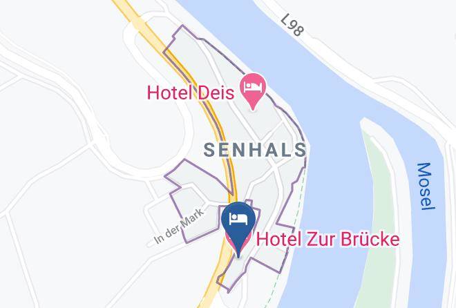 Cochem Zell - Hotel Zur Brucke Maps