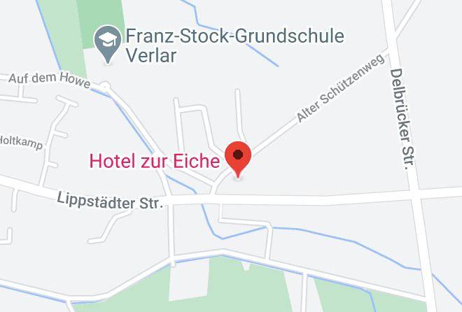 Paderborn - Hotel Zur Eiche Maps
