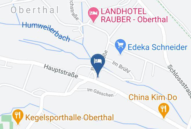 Sankt Wendel - Hotel Zur Eiche Maps