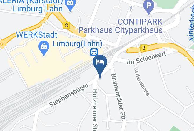 Limburg Weilburg - Hotel Zur Eisenbahn Maps