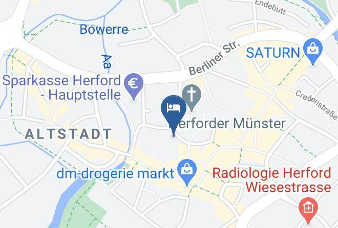 Herford - Hotel Zur Furstabtei Maps