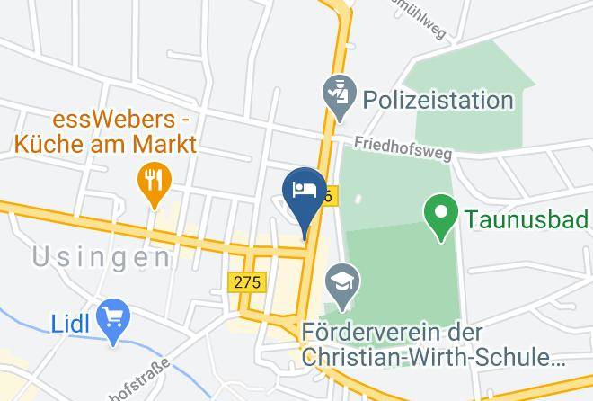 Hochtaunuskreis - Hotel Zur Goldenen Sonne Maps