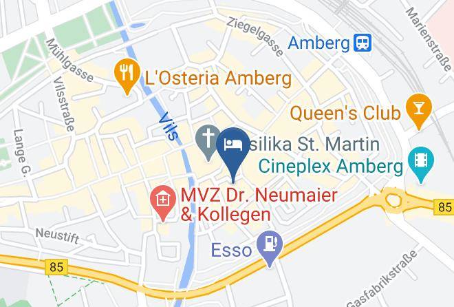 Amberg - Hotel Zur Goldnen Krone Maps