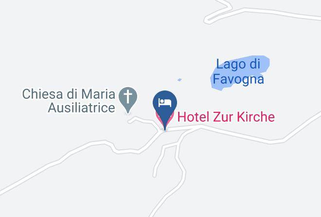 Hotel Zur Kirche Map - Trentino Alto Adige - Bolzano