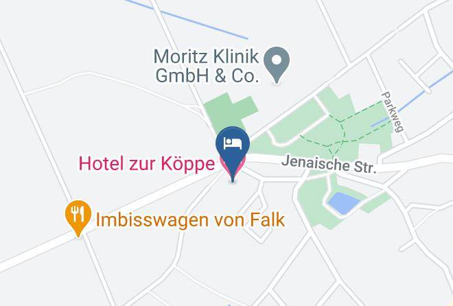Saale Holzland Kreis - Hotel Zur Koppe Maps