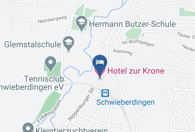 Ludwigsburg - Hotel Zur Krone Maps