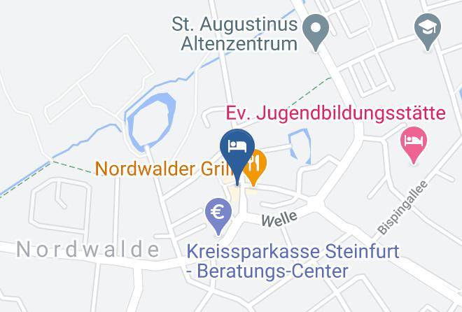 Steinfurt - Hotel Zur Krone Maps