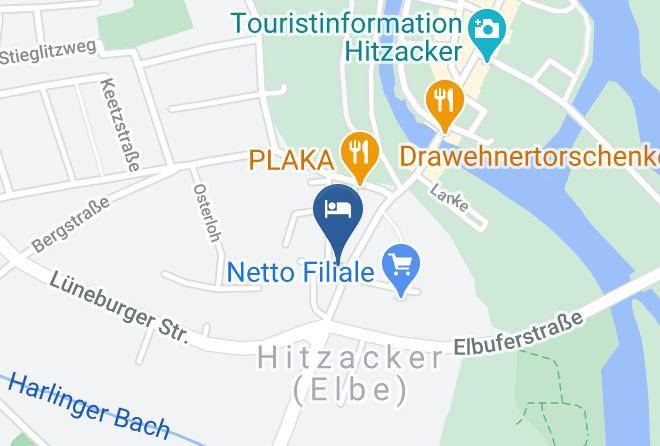 Luchow Dannenberg - Hotel Zur Linde Hitzacker Elbe Wendland Maps