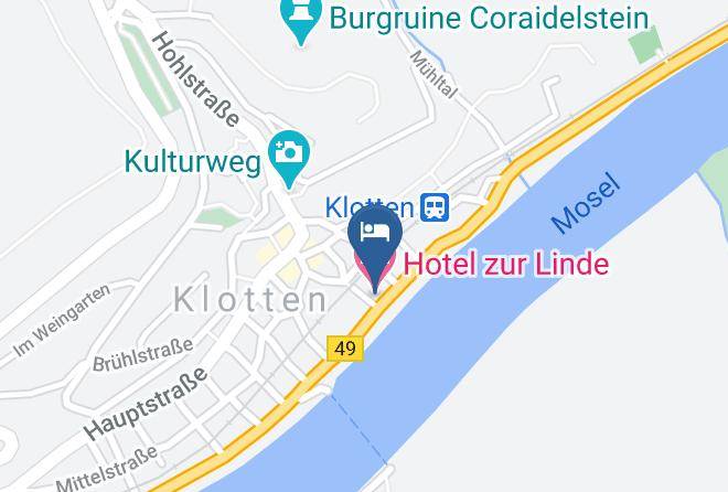 Cochem Zell - Hotel Zur Linde Maps
