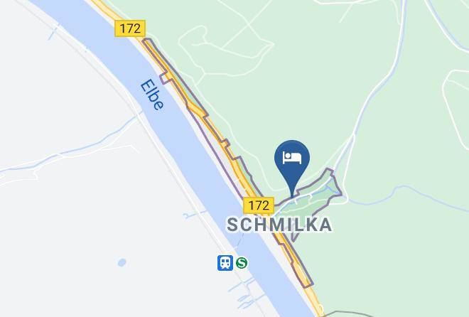 Sachsische Schweiz Osterzgebirge - Hotel Zur Muhle Maps