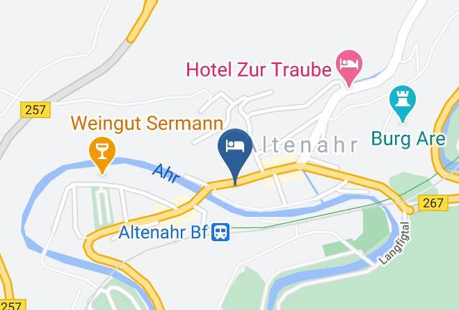 Ahrweiler - Hotel Zur Post Altenahr Ahrtal Maps