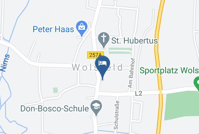Bitburg Prum - Hotel Pension Zur Waldmaus Maps