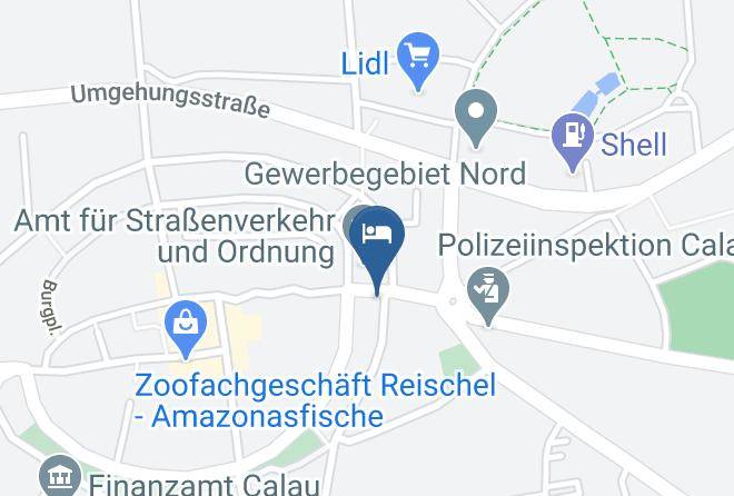 Oberspreewald Lausitz - Hotel Zur Post Calau Maps