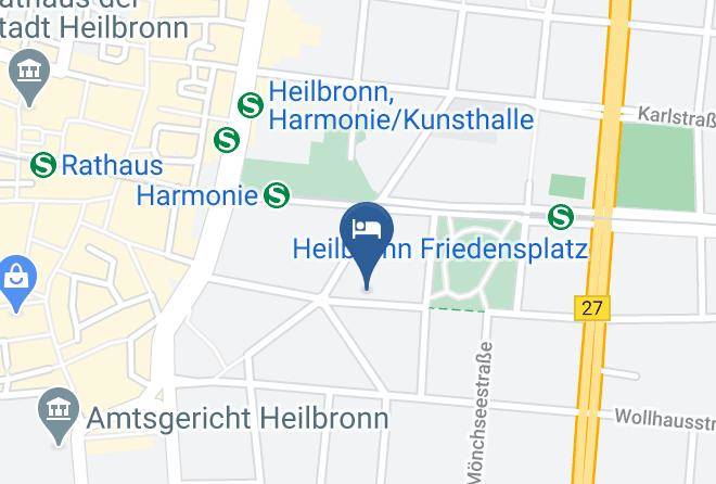Heilbronn - Hotel Zur Post Maps