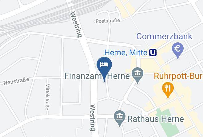 Herne - Hotel Zur Post Herne Maps