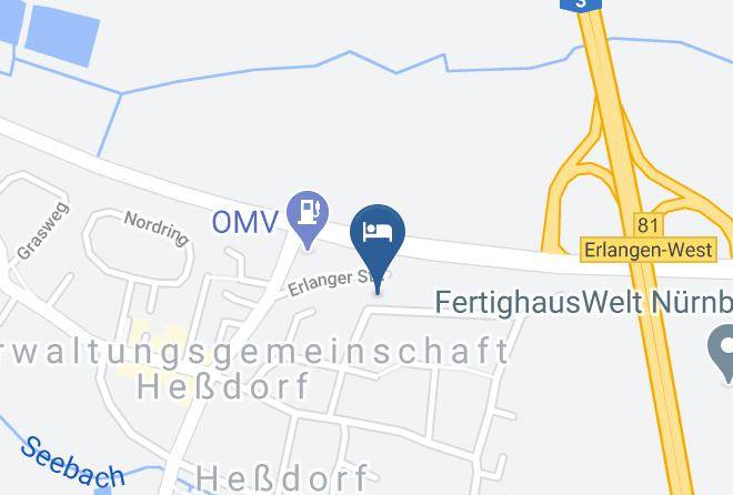Erlangen Hochstadt - Hotel Zur Post Maps