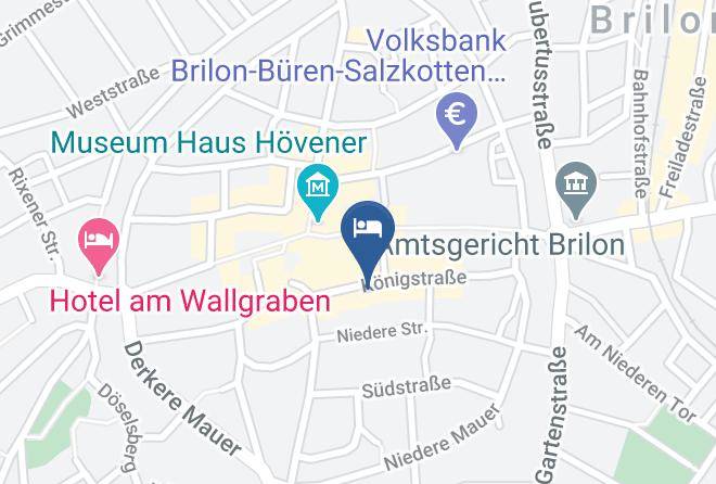 Hochsauerlandkreis - Hotel Zur Post Maps