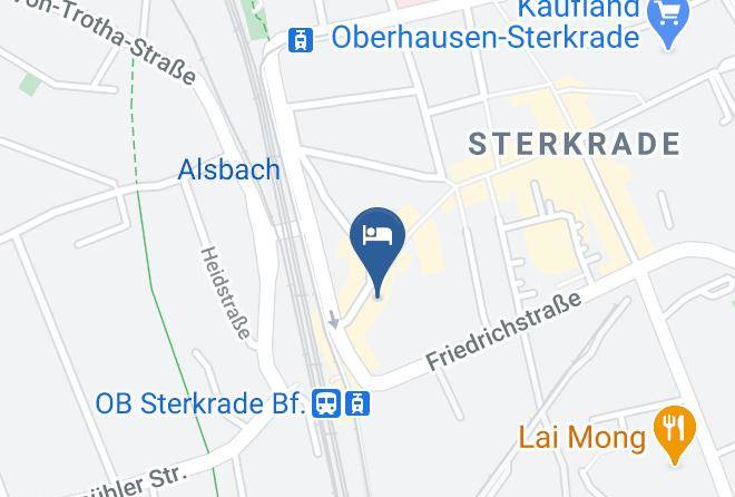 Oberhausen - Hotel Zur Post Inh Udo Kurten Maps