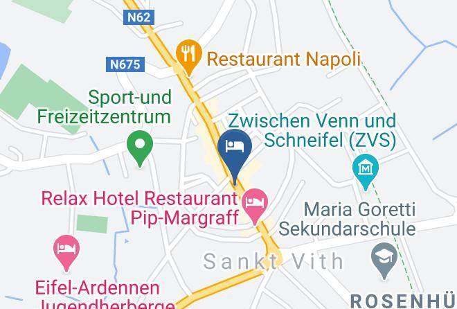 Liege - Hotel Zur Post Maps