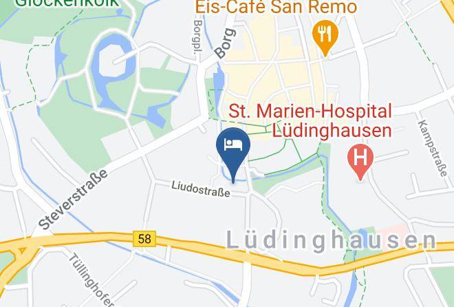 Coesfeld - Hotel Zur Post Maps