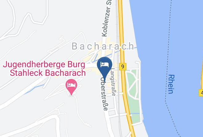 Mainz Bingen - Hotel Zur Post Maps